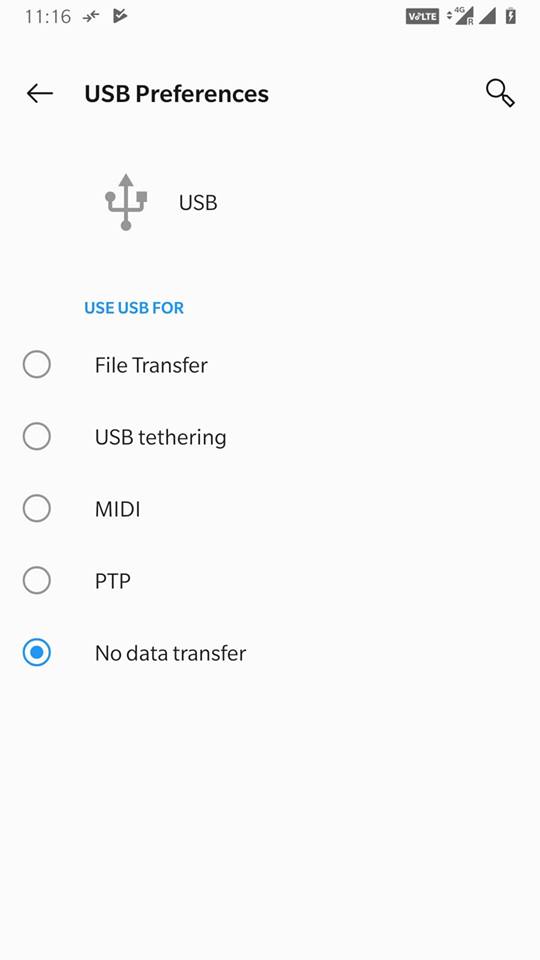 OOS Pie screenshot
