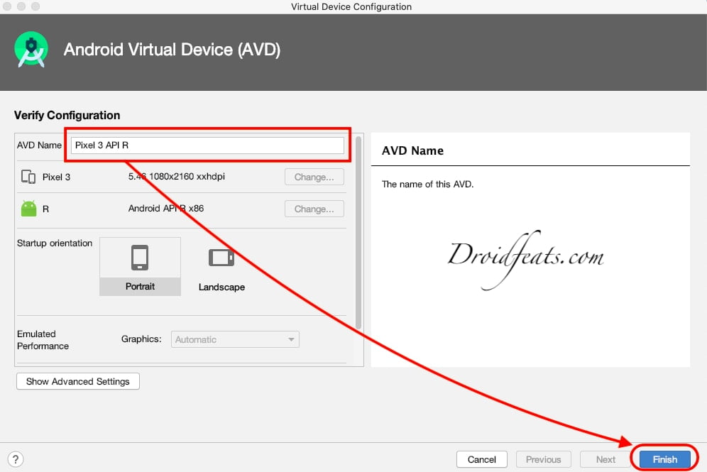 Android Virtual Device Android Virtual Device